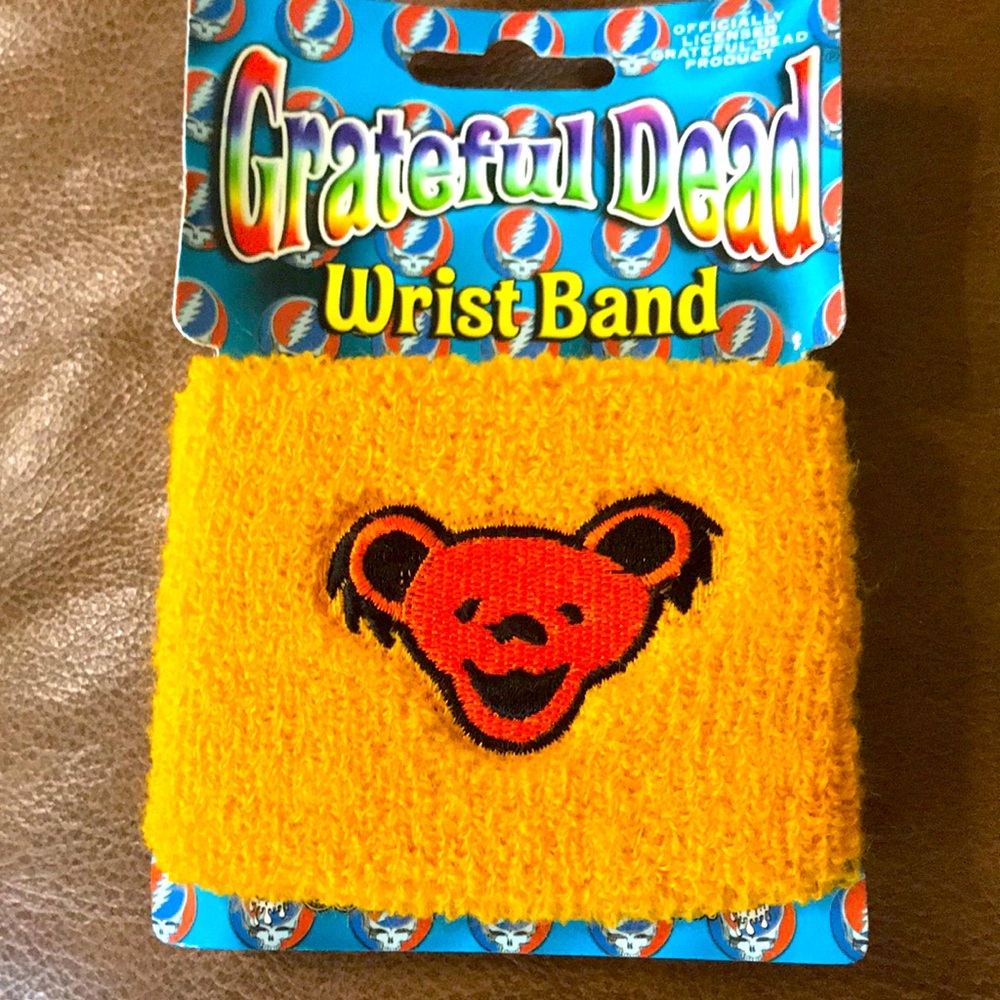 Vintage collectible”GREATFUL DEAD-BEAR HEAD”Emb Wr
